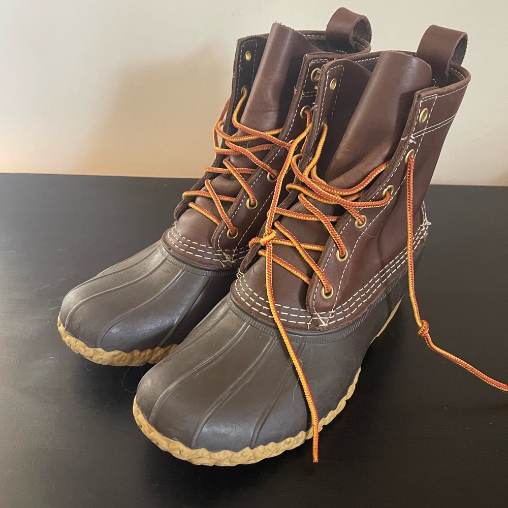 LL Bean duck boots/bean boots